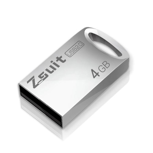 Mini disco flash USB a forma di anello in metallo USB 2.0 da 4 GB Zsuit