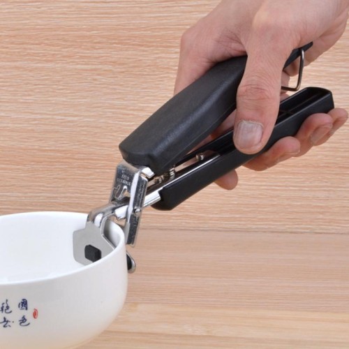 Home Camping Hinking Pentola anti-caldo anti-scottatura Ciotola per padella Gripper Pentole per cucina Supporto per braccio da picnic Manico per supporto Morsetto