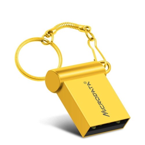 MiCRODATA 16 GB USB 2.0 per computer e auto Mini-U a due usi (nero)