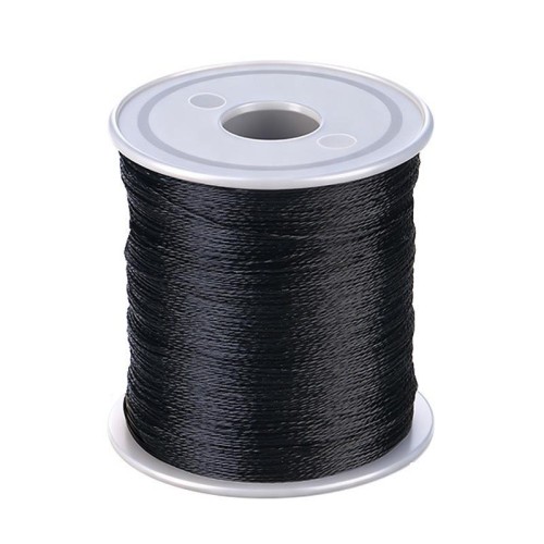 Guida per canna da pesca, filo per legare la lenza, stile A, per canne da pesca fai da te, filo di fissaggio (nero)