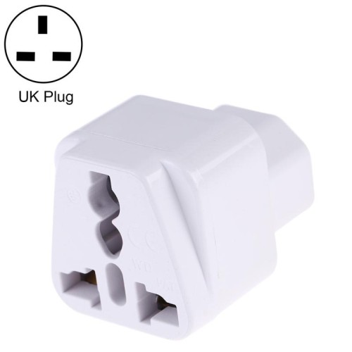 Presa universale portatile a spina maschio C14 UPS PDU APC Computer Server Adattatore di alimentazione Caricatore da viaggio (bianco)