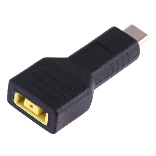 Adattatore di alimentazione per Lenovo Big Square femmina a spina maschio USB-C / Type-C