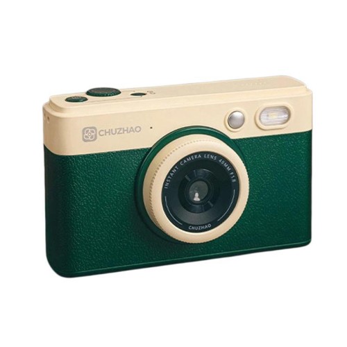 Fotocamera istantanea WiFi CHUZHAO D1PRO, portatile a colori, con pellicola inclusa (verde)