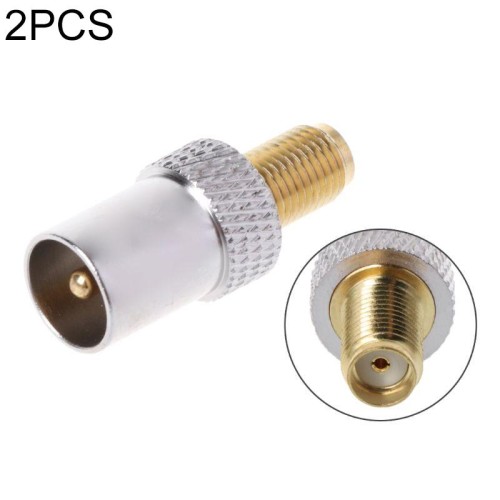 Connettore RF maschio da 2 PC SMA femmina a TV IEC