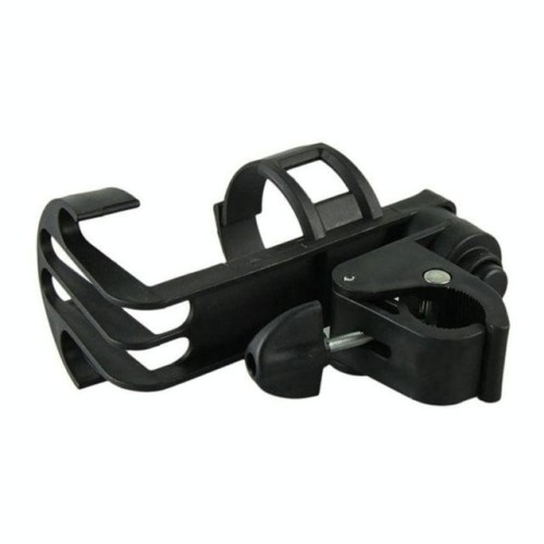 2 PCS Portaborraccia per bicicletta girevole con serratura Portabottiglie per passeggino Portabottiglie per bicicletta (nero)