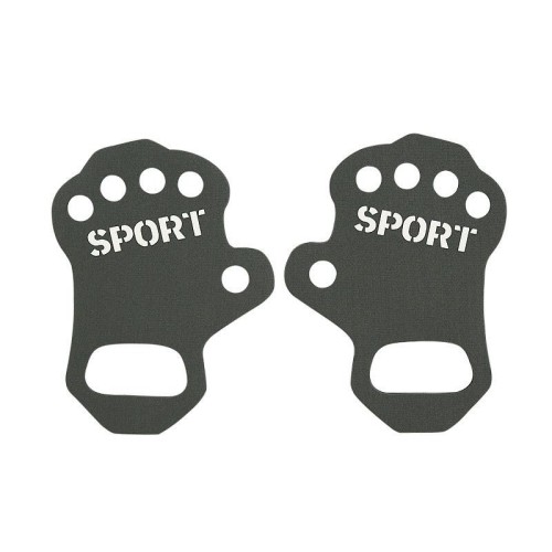 Protezione per il palmo sottile, antiusura e antiscivolo per sport e fitness, colore: grigio S