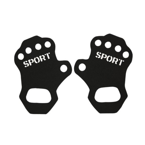 Protezione per il palmo sottile, antiusura e antiscivolo per sport e fitness, colore: nero S