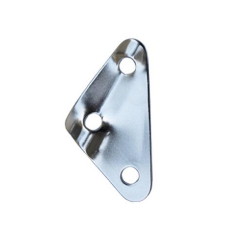 3 PZ Triangolo Lega di alluminio Corda del vento Fibbia di regolazione Fibbia Tenda Baldacchino Tirare la corda Slip Corda fibbia Accessori (oro)