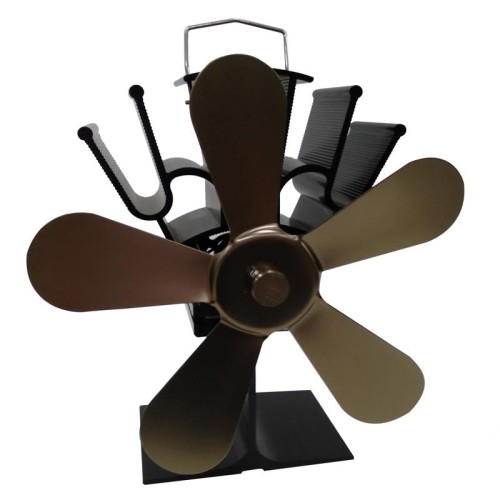 YL602 5Blade alta temperatura di metalli a caldo Powered Camino Stufa Fan