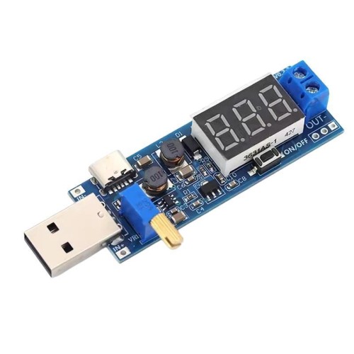 Modulo regolatore di tensione step-up DC-DC USB, specifica: Tipo C