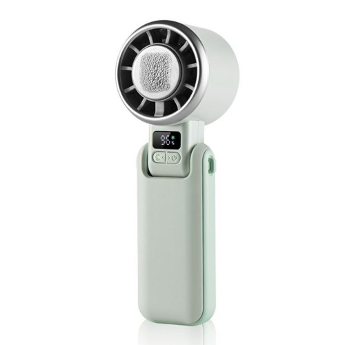 H03B Ventilatore portatile ad alta velocità con display digitale (bianco)