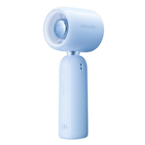 Ventilatore portatile silenzioso ad alta velocità M03 Plus con display digitale (viola)