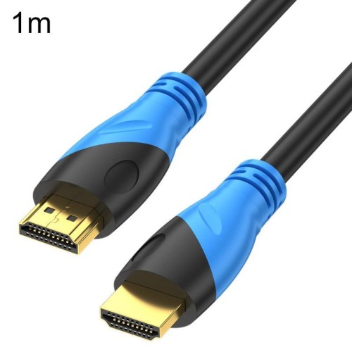 Cavo HDMI WG143 versione 2.0 per TV 4K/60Hz, lunghezza: 1 m (nero/blu)