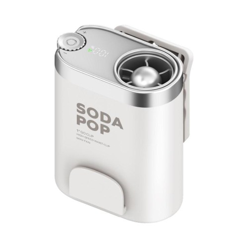 MOMAX IF23 GO CLIP Ventilatore indossabile ad alta velocità (bianco)