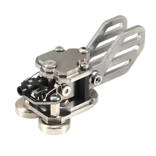Mini trasmettitore automatico a doppia elica per codice Morse (con cavo audio da 3,5 mm)