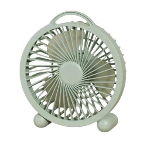 Ventilatore da tavolo portatile ad alta velocità per dormitorio e ufficio, specifiche: 4 pollici, spina, verde