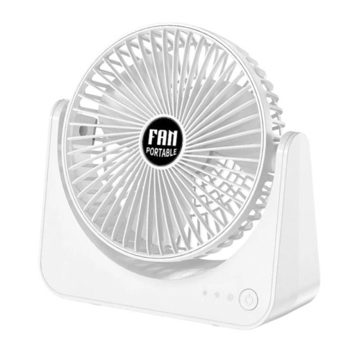 Ventilatore da tavolo da 6 pollici con 3 velocità, silenzioso, ideale per l'estate (verde scuro)
