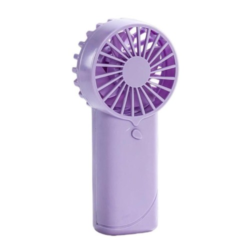 Mini ventilatore portatile compatto F50, ventilatore da tavolo ad alta velocità per dormitorio (viola)