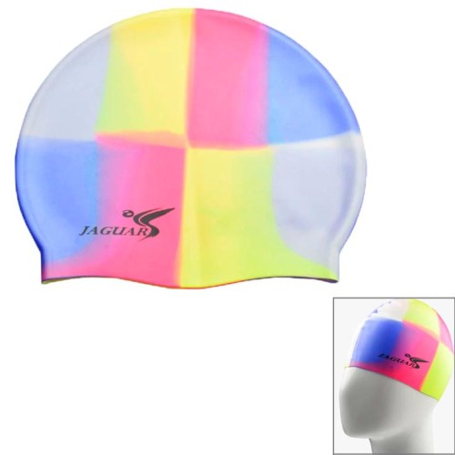 Capo da nuoto, Eccellente cappello da nuoto impermeabile, berretto a molla calda in silicone elastico (MC502)