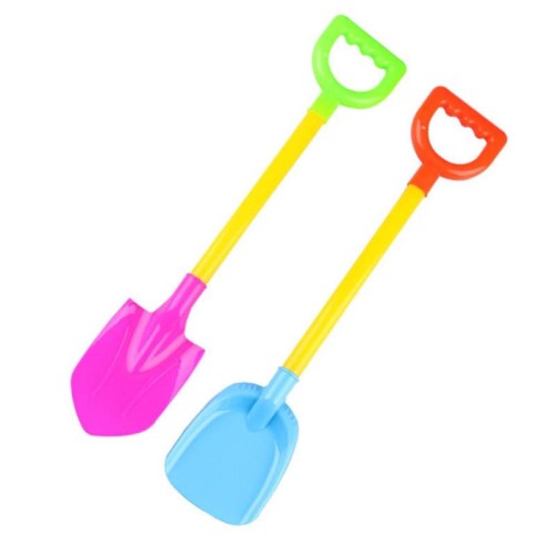 2 Pz / set Sandbeach Sand Beach Pala Giocattoli Bambini Pala in plastica colorata Modello per bambini Pala da neve all'aperto Spiaggia Dune Strumento Giocattoli
