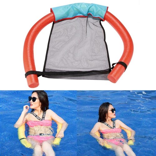 Piscina galleggiante sedia Piscine Sedili Floating Bed sedie sedia Noodle (L Red)