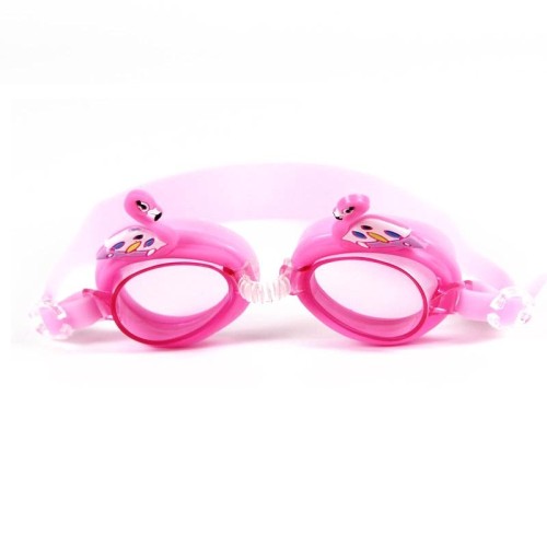 Occhialini da nuoto per bambini dei cartoni animati Occhialini da nuoto ad alta definizione impermeabili antiappannamento per bambini (granchio arancione)