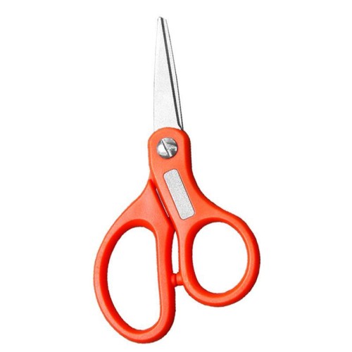 Tagliafilo multifunzione con affilatore per ami - Attrezzo da pesca (arancione)