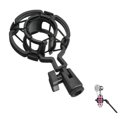 Microfono clip dedicata BM700 / BM800 condensatore di grano di plastica Shock Mount Cellulare registrazione Karaoke