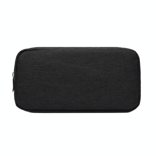 Caricabatteria multifunzione per cuffie Cavo dati Borsa per custodia Power Pack, dimensioni: L, 23 x 11,5 x 5,5 cm (nero)