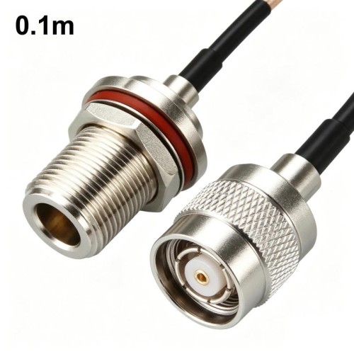 Cavo coassiale RG316 da TNC maschio a N femmina, lunghezza: 0,1 m