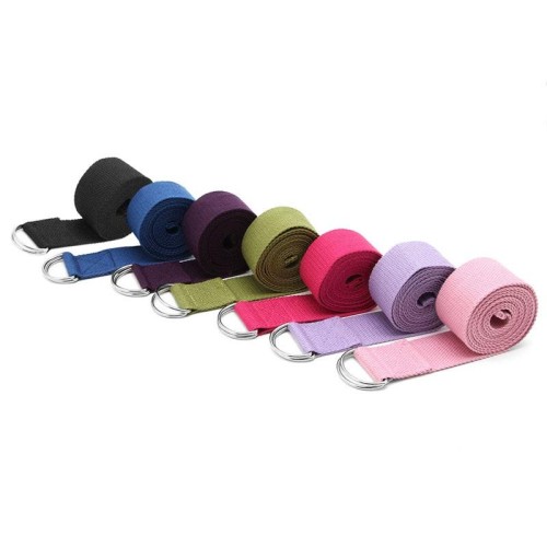 Cintura da ballo Cintura elastica per yoga Cintura ausiliaria da allenamento per l'allungamento, consegna a colori casuali (180 x 3,8 cm)