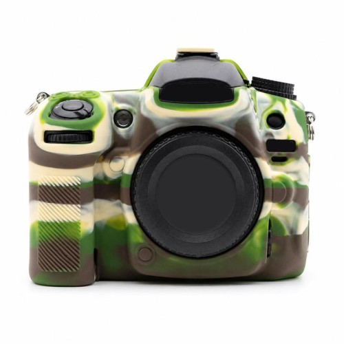 Custodia protettiva in silicone morbido per fotocamera Nikon D7000 (gialla)