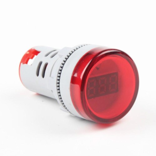 AD16-22DSV Mini display digitale 60-500 V Indicatore generale Voltmetro CA, foro aperto: 22 mm (giallo)