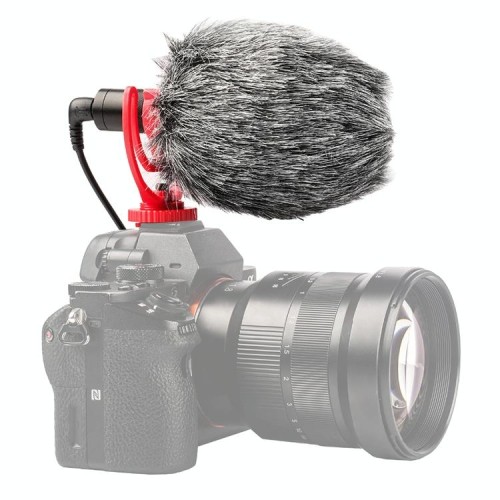 YICHUANG YC-VM100 Microfono portatile con riduzione del rumore di puntamento da 3,5 mm