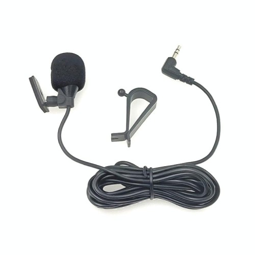 ZJ015MR Stereo 2.5mm Spina per testina angolare per auto Navigazione DVD Microfono per pasta esterna, Lunghezza: 3m