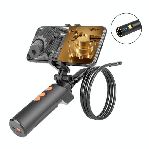 F280 1080P IP68 Endoscopio digitale WiFi a doppia fotocamera impermeabile, lunghezza: 5m Snake Tube (nero)