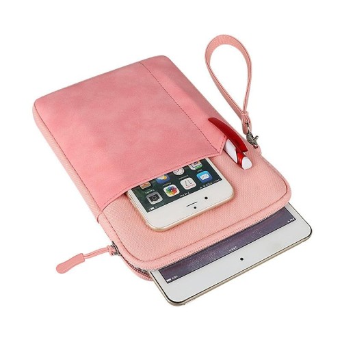 Per tablet da 10 pollici o inferiore Custodia protettiva con custodia protettiva in feltro ND00S (rosa)