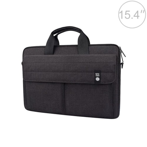 ST08 valigetta portatile da trasporto borsa senza tracolla per laptop da 15,4 pollici (grigio)