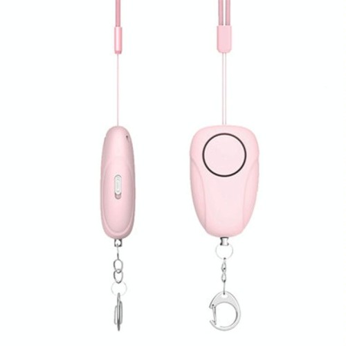 120dB Night Running Chiamata di emergenza all'aperto aiuto Anti-lupo Antifurto Allarme di autodifesa (rosa)