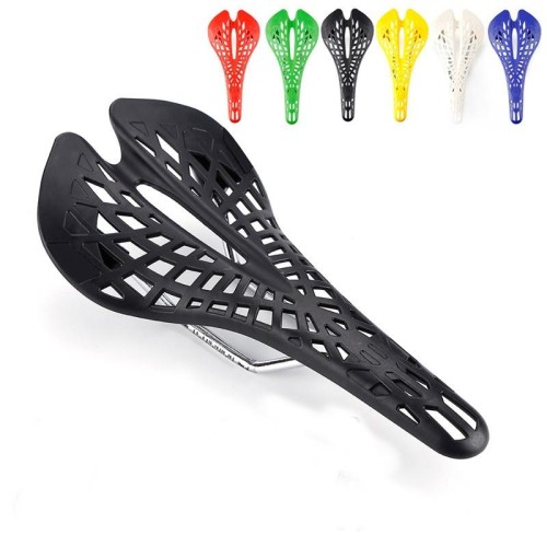 Cuscino per mountain bike ultraleggero da 2 pezzi Cuscino ragno per bicicletta, consegna a colori casuali