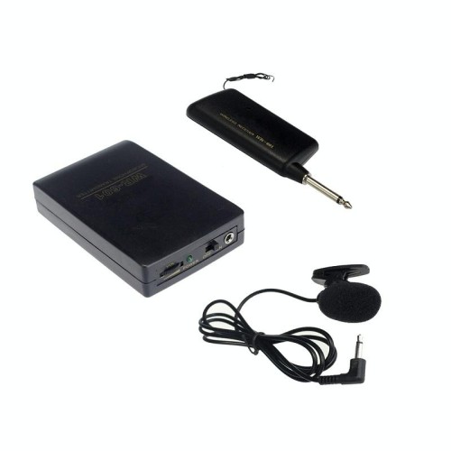 Microfono amplificatore wireless WR601 / microfono lavalier per riunioni ed etichetta, consegna casuale di colori chiari