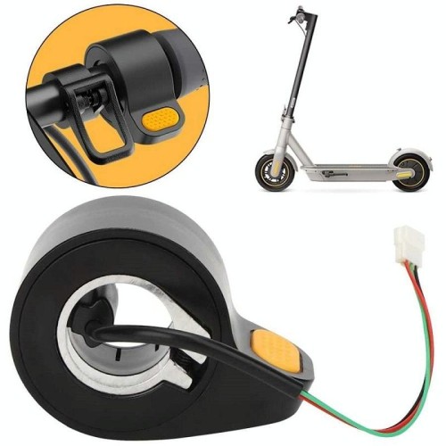 Acceleratore del quadrante dell'acceleratore del pollice dello scooter per Ninebot MAX G30 (giallo)