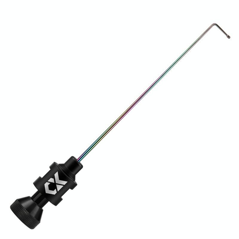 2 PCS CX dispositivo di disaccoppiamento dell'acciaio inossidabile Ago in acciaio inox piattaforma di pesce della piattaforma di pesce (3,0 mm nero)