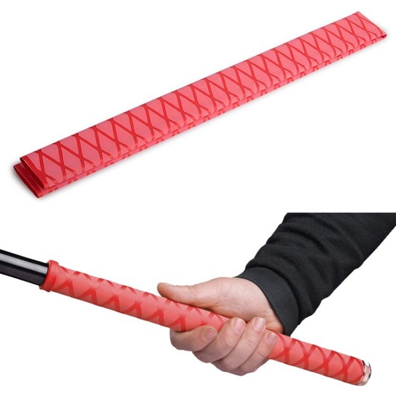 2 PCS 1M Pesce Asta Restringibile Manipolazione Manipolazione Isolamento Manicotto impermeabile antiscivolo, Specifica: Diametro 18mm (rosso)