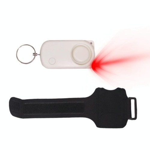 Allarme personale dell'aria aperta di Plapie YY-705 120DB (placcatura elettrica + polsino convenzionale)