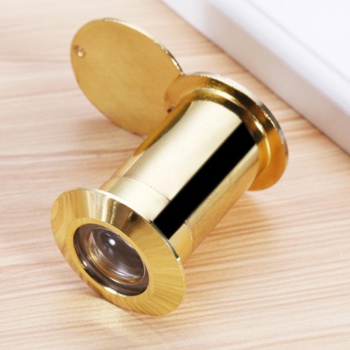 2 PCS Security Door Cat Eye HD Lente in vetro 200 gradi Angolo Anti-Tiny Hotel Eye Eye, Specifica: 26mm Gold