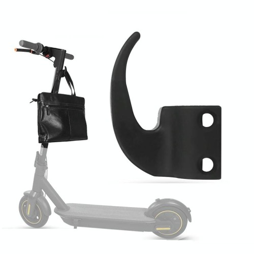 10 pezzi Accessori per gancio in nylon anteriore per scooter per Ninebot Max G30 (nero)