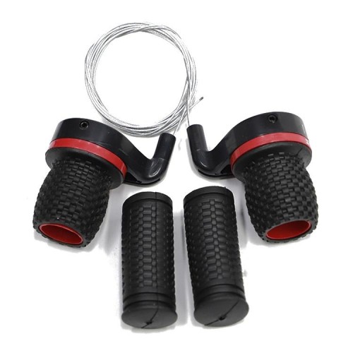 Manubrio di controllo della velocità del regolatore della velocità della bicicletta 5 PCS con coperchio della presa