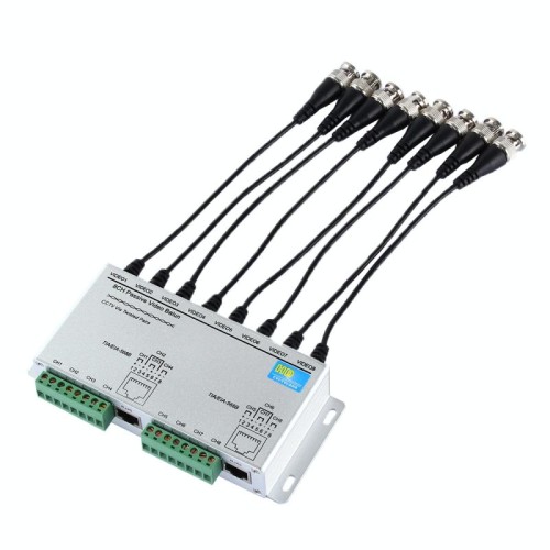 HD208 HD-CVI / TVI / AHD CCTV 8CH Video Balun passivo