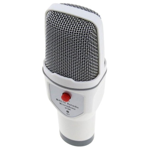 Microfono a condensatore per registrazione karaoke per telefono cellulare SF-690, microfono a condensatore per chat dal vivo professionale per karaoke